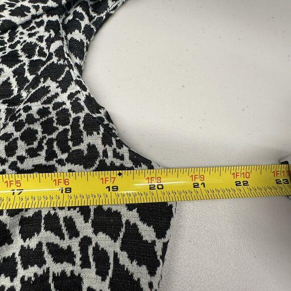 Jones Wear Dress Size 16 Multicolored Sleeveless Abstract Sheath Career Zip Back - Picture 8 of 13